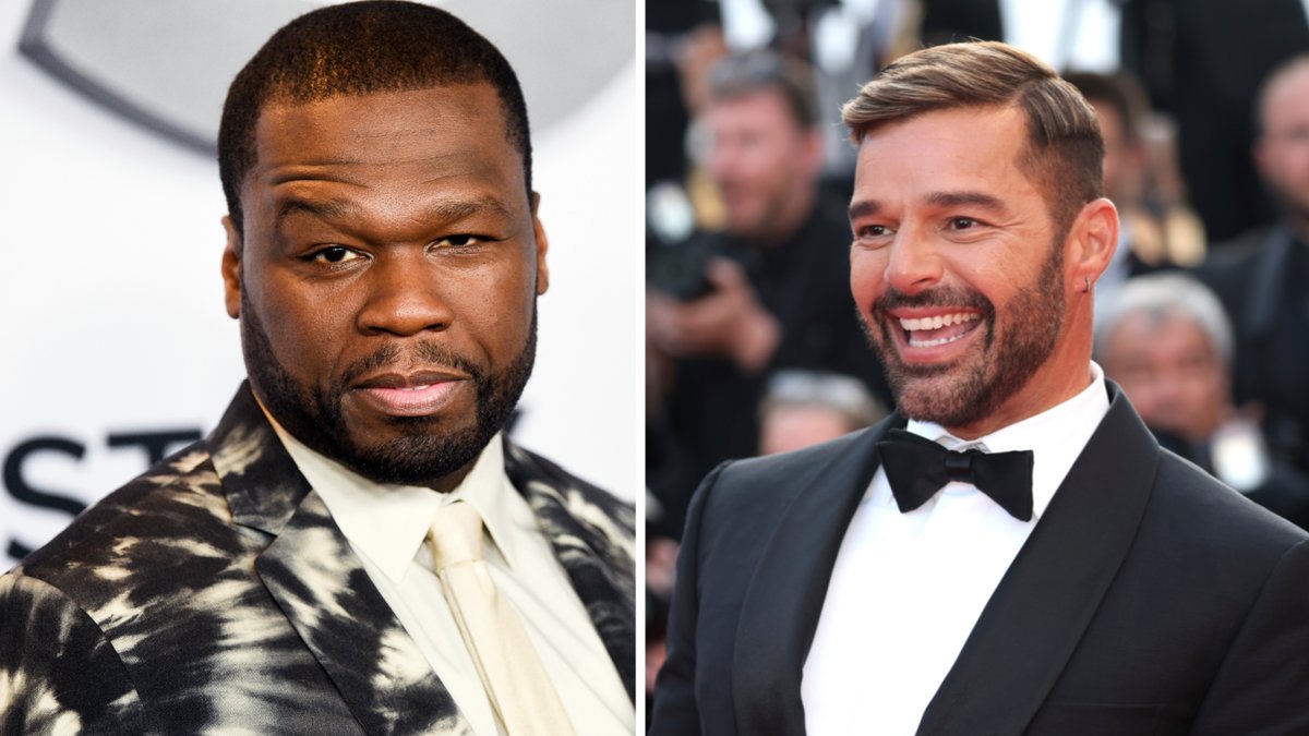 Rapparen 50 Cent riktar en känga till Ricky Martin.